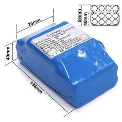 Eksternt ekstra batteri 36v 6400mah til el-scooter eller el-cykel  - 2 Eksternt ekstra batteri 36v 6400mah til el-scooter eller 