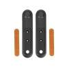 Tampas de porcas traseiras e dianteiras com refletores para Xiaomi Scooter 4 Ultra Xiaomi - 1 Tampas de porcas traseiras e diant