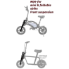 Monorim MD0 Hydraulic Front Suspension with Air Shocks for Mini Bike Monorim - 4 Monorim MD0 Hydraulic Front Suspension with Air