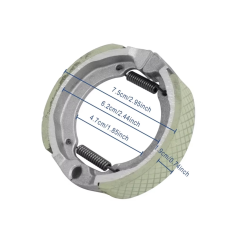 Trommelbremser foran for Ninebot Max G30, Segway Max G2 eller Segway Max G65  - 1 Trommelbremser foran for Ninebot Max G30, Segw