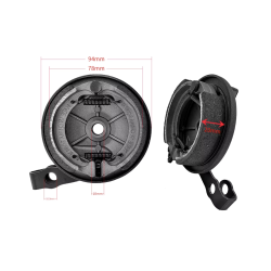 Komplekt barabannykh tormozov s tormoznymi kolodkami dlya Ninebot Max G30, Segway Max G2, Segway Max G65 ili analogichnykh. KROX