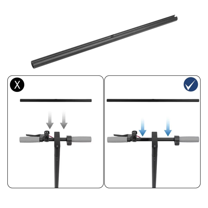 Ektetaméno timóni 52 cm gia ilektriká skoúter Xiaomi, Ninebot í parómoia.  - 2 Ektetaméno timóni 52 cm gia ilektriká skoúter Xia