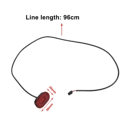 Zadniy fonar' na krylo Xiaomi Scooter 4 Ultra ili analogichnogo.  - 3 Zadniy fonar' na krylo Xiaomi Scooter 4 Ultra ili analogic