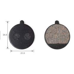 Brake pads for Segway F20, F25, F30, F40, D18, D28, D38 or similar Segway - Ninebot - 10 Brake pads for Segway F20, F25, F30, F4