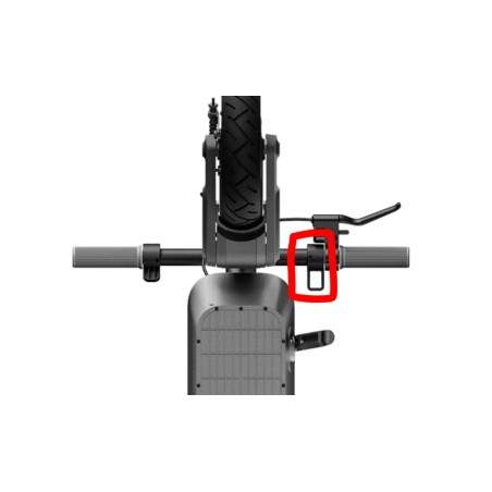Crochet ou anneau pour fixer le guidon au garde-boue du Xiaomi Scooter 4 Ultra  - 2 Crochet ou anneau pour fixer le guidon au ga