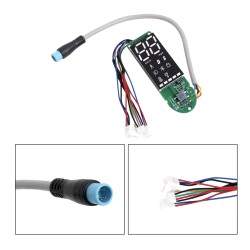 Painel de controlo - ecrã para Xiaomi Pro, Pro2, Essential com dois cabos independentes para manete de travão  - 3 Painel de con