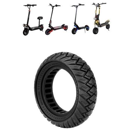 Compatibilité pneu plein 10x3 diamètre de 138 à 143mm KROXNE - 1 Compatibilité pneu plein 10x3 diamètre de 138 à 143mm
Pneu plei