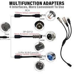 Monorim C5A greitas įkroviklis skirtas ebike 54.6v 5A Monorim - 2 Monorim C5A greitas įkroviklis skirtas ebike 54.6v 5A
Monorim 