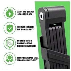 Navesnoy zamok s protivougonnym skladnym mekhanizmom, izgotovlennyy iz vysokokachestvennogo materiala. KROXNE - 3  