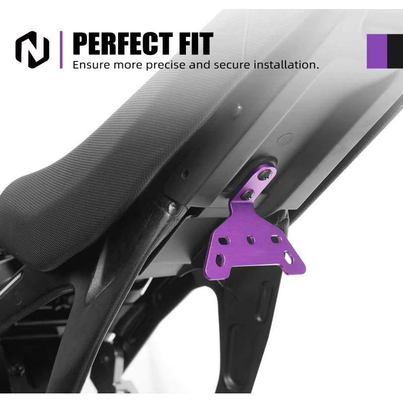 SUR-RON Light Bee X Segway X160 X260 takavalon ja rekisterikilven kiinnitysteline  - 2  