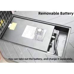 Trottinette électrique pliable à quatre roues avec chaise pour personnes âgées Segway - Ninebot - 8  