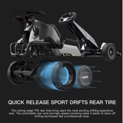 Gume za drift za Ninebot Gokart Pro, GoKart Kit i Gokart Lamborghini - Ninebot S Max Segway - Ninebot - 5  