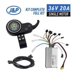 Kit controladora con pantalla y gatillo 36v 20A ( JP ) para patinete eléctrico KROXNE - 1  