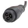 66,4 V 1,75 A lader for Minimotors Dualtron Achilleus Thunder Victor Spider Eagle, ny ladeport Minimotors - 4 Passer 60 V Minimo