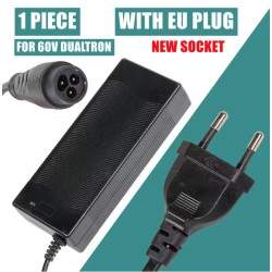 Laddare för minimotorer 58.1V 2A miniskoter Dualtron LP-16 3-stifts isolerad kontakt Minimotors - 1  