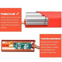 Baterie de înlocuire pentru aspirator robot Xiaomi 14,4 V pentru Xiaomi Roborock S55 S60 S65 S50 S51 S5 MAX S6 Xiaomi - 3  