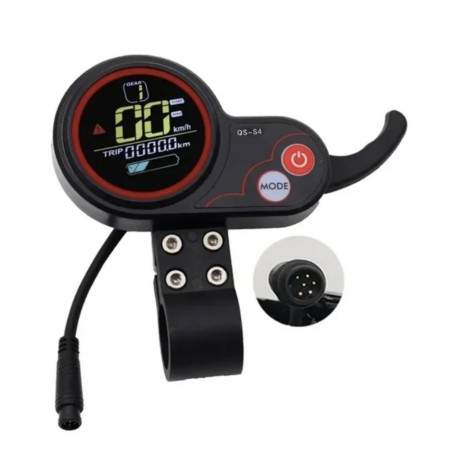 QS-S4 6-Pin-Display (36V-60V) für Kaboo, Zero 9, Zero 8X, Zero10, Zero10X und ähnliche  - 3 QS-S4 6-Pin-Display (36V-60V) für Ka