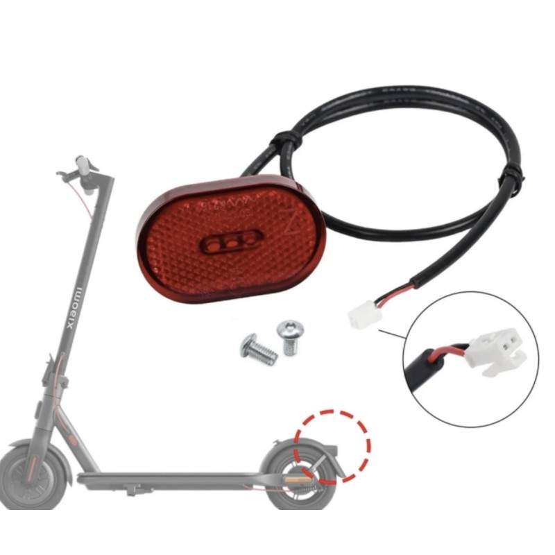 Feu arrière pour l'aile du Xiaomi Scooter Mi 4, Mi 4 Lite ou similaire  - 3 Feu arrière pour l'aile du Xiaomi Scooter Mi 4, Mi 4