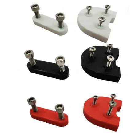 Kit de alzador guardabarros para instalación de neumático de 10 pulgadas en patinetes eléctricos Xiaomi  - 4 Kit de alzador guar