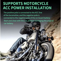 Vodootporan sustav za otkrivanje mrtvog kuta (kut od 130º) za skuter, bicikl ili motocikl KROXNE - 6  