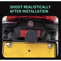 Veekindel pimeala tuvastamise süsteem (130º nurk) rolleri, jalgratta või mootorratta jaoks KROXNE - 9  