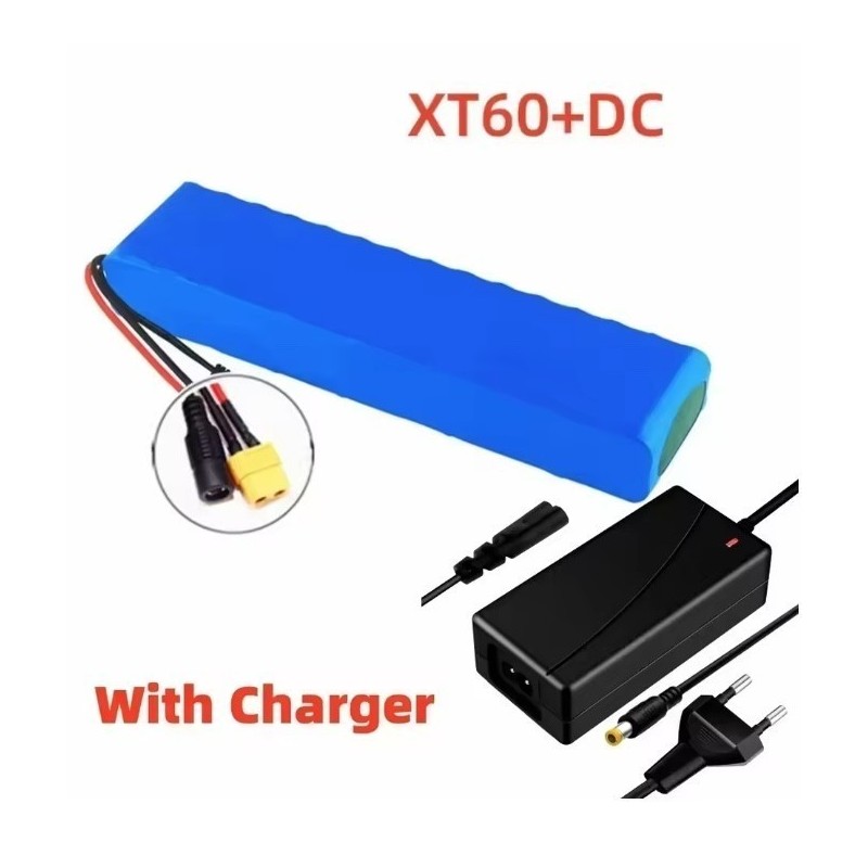 20000mah 48v battery with 54.6v 2a charger xt60-dc, bullet-sm, T plug-dc, xt60-sm, xt60-plug KROXNE - 6 20000mah 48v battery with 54.6v 2a charger xt60-dc, bullet-sm, T plug-dc, xt60-sm, xt60-plug KROXNE - 6