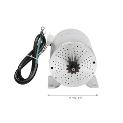 Harjaton moottorisarja (ohjain, moottori, kaasu) mönkijälle, skootterille, polkupyörälle tai moottoripyörälle DIY 48-72v 3000w K