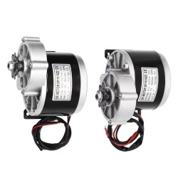 DIY-Umrüstsatz (2 Motoren, Regler und Gashebel) - Luftreifen - Go Kart, Rollstuhl KROXNE - 2  