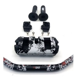 Manillar de competición, puños profesionales para bicicletas, ATV, Quad 1-1/8" Kayo BSE CRF KLX KROXNE - 3  