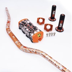 Guiador de corrida, punhos profissionais para bicicletas, quadriciclos, Quad 1-1/8" Kayo BSE CRF KLX KROXNE - 6  