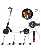 Autocollants réfléchissants à voir lorsque vous conduisez votre scooter électrique.